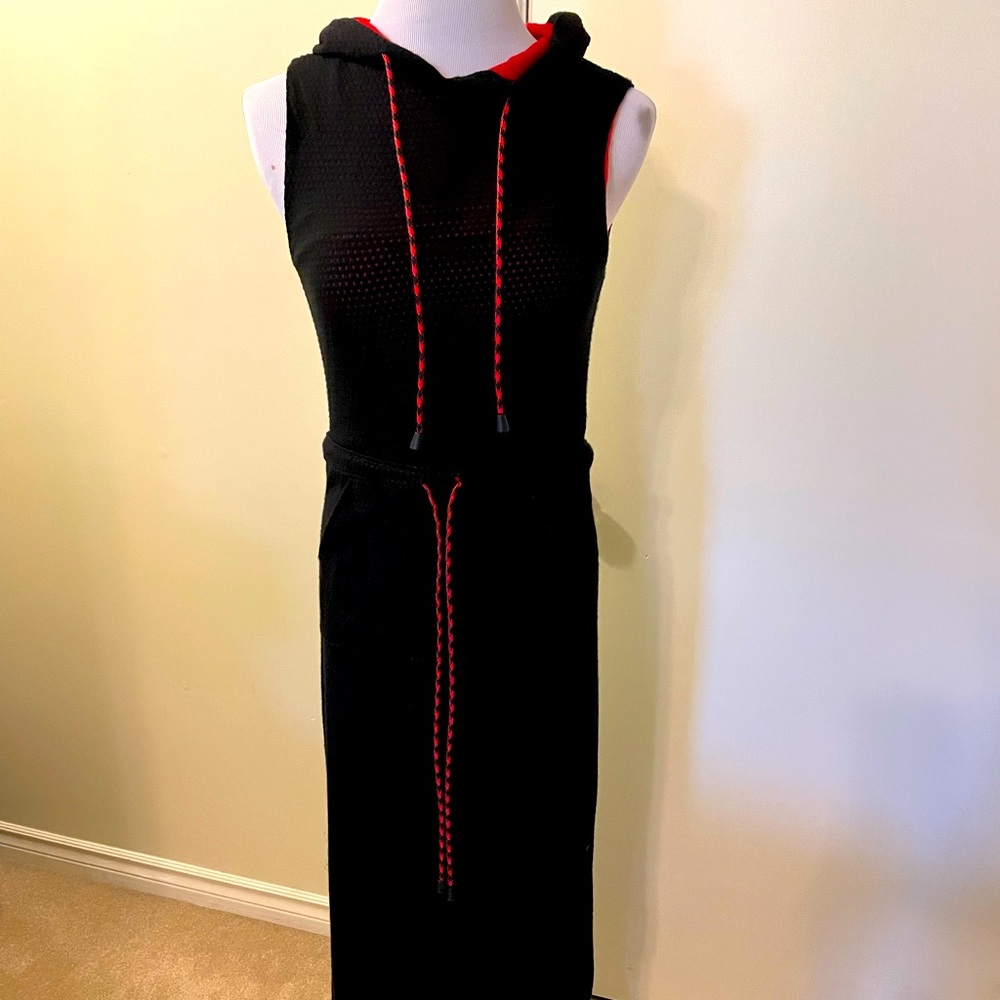 Gorgeous Adam Selman double layered fitted maxi dress